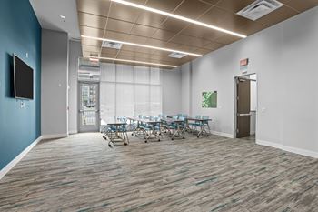 Gilliam place apartments in arlington, virginia community room